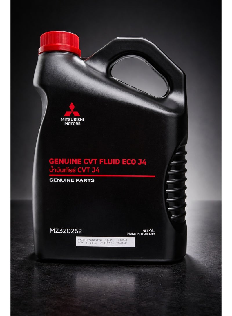 Mitsubishi Genuine CVT Fluid ECO J4 – CVT Transmission Oil – 4L